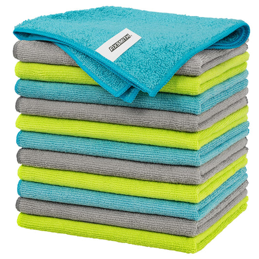 Microfiber Cleaning Cloth - Pack of 12